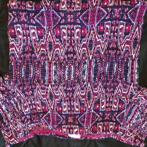 Cropped top off the shoulders top